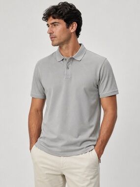 Joseph Abboud Men's Polo in Gray
